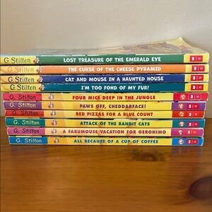 Geronimo Stilton Paperback Book Bundle #1